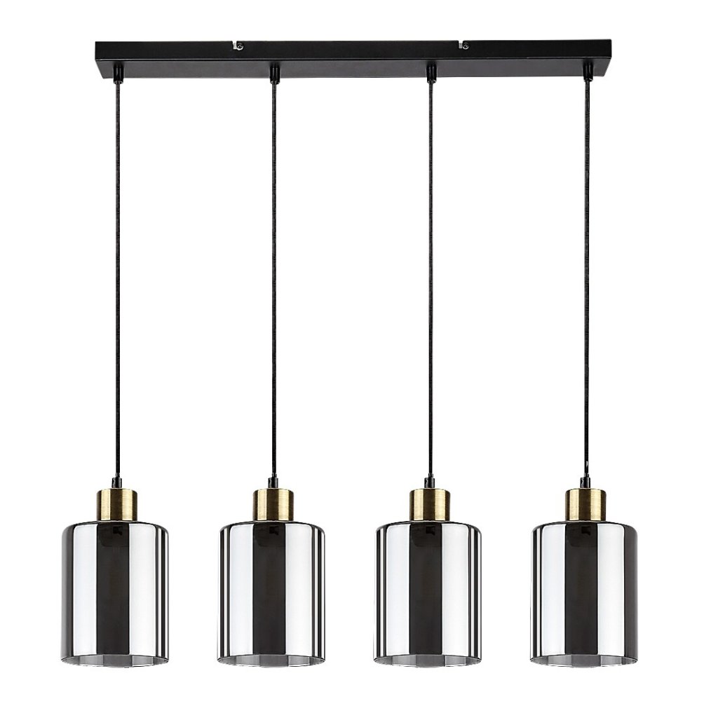 Lustra cu 4 pendule design modern Perez, Pendule / Lustre suspendate moderne, LED⭐ modele elegante pentru bucatarie, living dormitor.✅DeSiGn decorativ unic!❤️Promotii lampi❗ ➽www.evalight.ro. Alege corpuri de iluminat suspendate pt interior stil modern, suspensii de tip pendule cu cristale, abajur material textil, lemn, metal, sticla, bec tip lumanare Edison sau LED, ieftine si de lux, calitate deosebita la cel mai bun pret. a