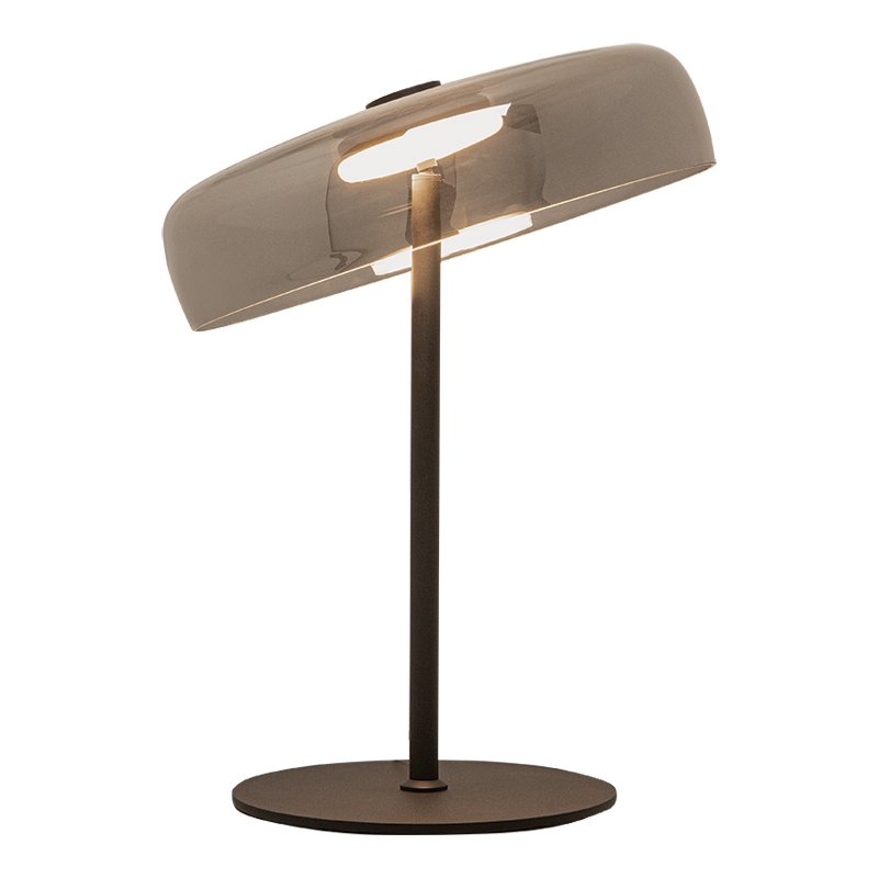 Veioza, Lampa de podea design modern LED DECO negru/ fumuriu, Veioze / Lampi de Birou, LED⭐ modele vintage moderne sau clasice pentru iluminat birou copii si office.✅DeSiGn original de lux!❤️Promotii lampi birou❗ ➽www.evalight.ro. Alege corpuri de iluminat birou living pt citit cu reader LED, cu brat flexibil (articulat), cu clips (clema), calitate deosebita la cel mai bun pret. a