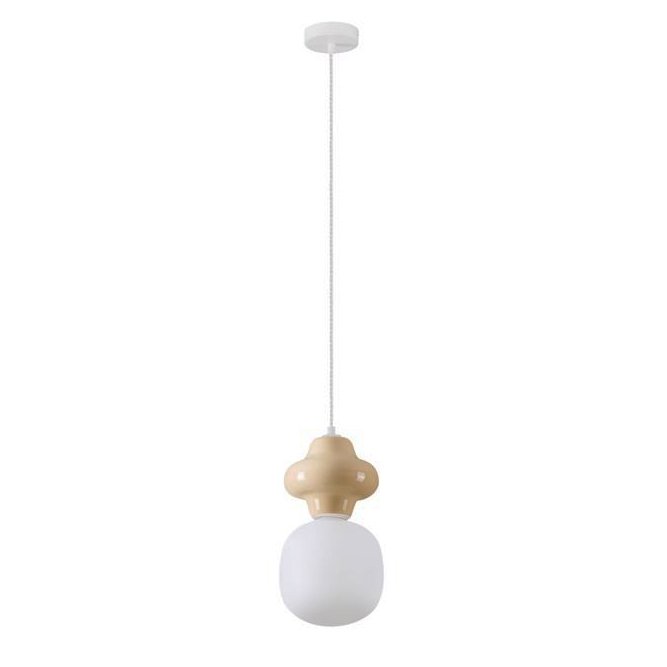 Pendul ceramic design modern CHIC galben, Pendule / Lustre suspendate moderne, LED⭐ modele elegante pentru bucatarie, living dormitor.✅DeSiGn decorativ unic!❤️Promotii lampi❗ ➽www.evalight.ro. Alege corpuri de iluminat suspendate pt interior stil modern, suspensii de tip pendule cu cristale, abajur material textil, lemn, metal, sticla, bec tip lumanare Edison sau LED, ieftine si de lux, calitate deosebita la cel mai bun pret. a