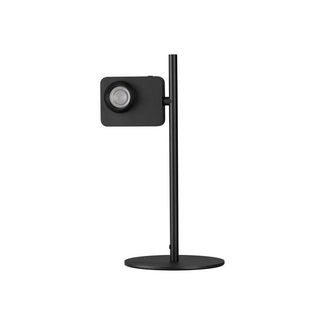 Lampa de masa LED cu spot directionabil stil minimalist KEDROS negru, Veioze / Lampi de Birou, LED⭐ modele vintage moderne sau clasice pentru iluminat birou copii si office.✅DeSiGn original de lux!❤️Promotii lampi birou❗ ➽www.evalight.ro. Alege corpuri de iluminat birou living pt citit cu reader LED, cu brat flexibil (articulat), cu clips (clema), calitate deosebita la cel mai bun pret. a