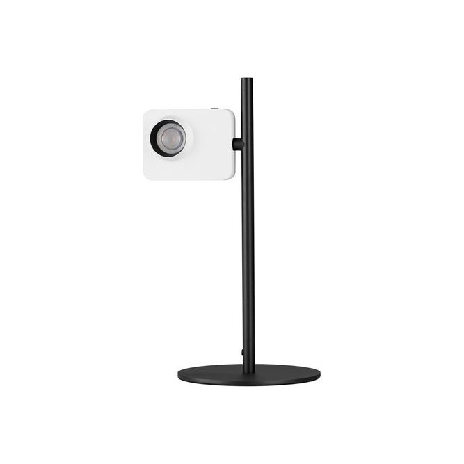 Lampa de masa LED cu spot directionabil stil minimalist KEDROS alb, Veioze / Lampi de Birou, LED⭐ modele vintage moderne sau clasice pentru iluminat birou copii si office.✅DeSiGn original de lux!❤️Promotii lampi birou❗ ➽www.evalight.ro. Alege corpuri de iluminat birou living pt citit cu reader LED, cu brat flexibil (articulat), cu clips (clema), calitate deosebita la cel mai bun pret. a