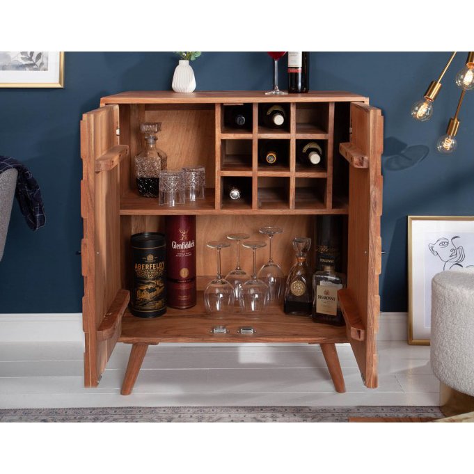 Bar din lemn de salcam Mystic Living 76cm, Console / Birouri moderne⭐ modele de lux pentru perete hol, mobila living.❤️Promotii mese consola si birou tip consola❗ ➽ www.evalight.ro. Alege mese tip console din lemn, metal, sticla, cu picioare inalte, cu sertare si rafturi, oglinda: clasice in stil baroc, scandinave, minimalist, vintage retro, industrial, pt intrare casa, ieftine si de calitate deosebita la cel mai bun pret. a