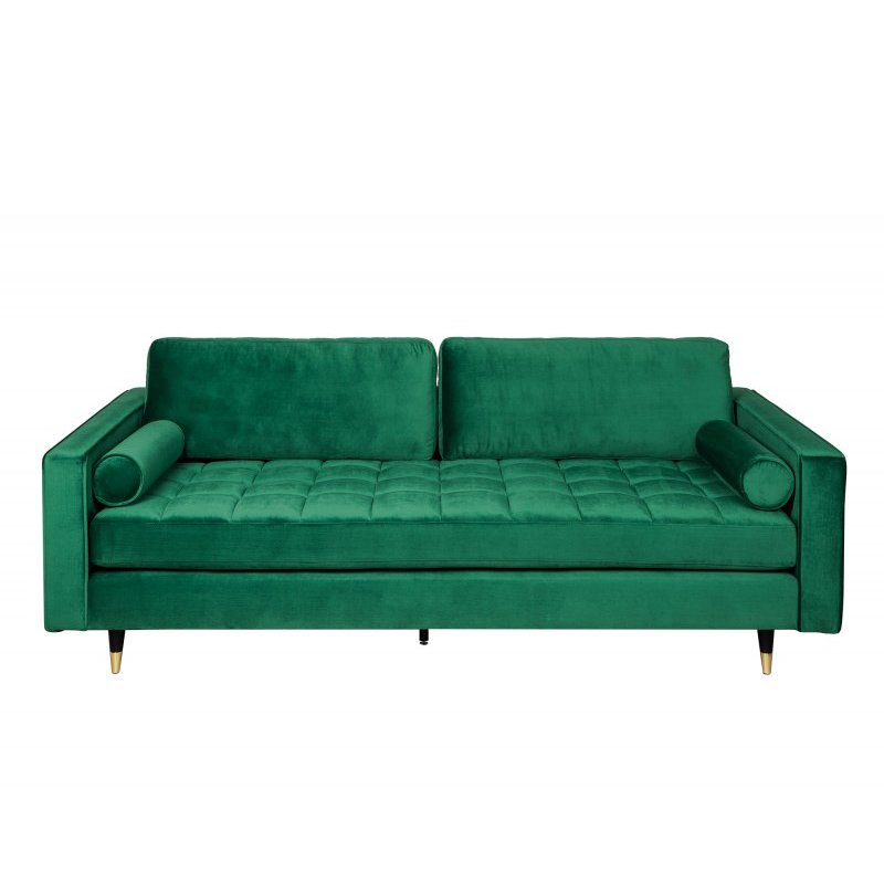 Canapea impozanta Cozy 220cm, catifea verde smarald, Promotii lustre, reduceri⭐ corpuri de iluminat, mobila si decoratiuni de interior si exterior.⭕Oferte Pret redus online ➽ www.evalight.ro❗ a