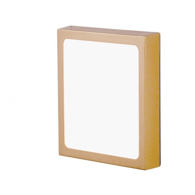 Plafoniera LED moderna design slim Lero 18x18cm auriu mat, Plafoniere moderne, LED⭐ modele elegante pentru living, dormitor, bucatarie sau hol.✅DeSiGn decorativ actual unic!❤️Promotii lampi❗ ➽www.evalight.ro. Alege corpuri de iluminat interior de tip plafoniera, lustre aplicate de tavan si perete pt camere casa, ieftine si de lux, calitate deosebita la cel mai bun pret. a