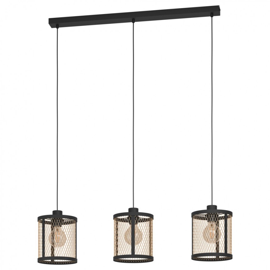 Lustra vintage cu 3 pendule stil industrial DELLOW, NOU❗ Lustre VINTAGE, RETRO, INDUSTRIA Style⭐cele mai iubite❤️ corpuri de iluminat decorative moderne.✅Design antichizat unic!❤️Promotii lampi❗ ➽ www.evalight.ro. Alege candelabre elegante de lux pentru camere interior (bucatarie, dormitor si living) decorate in stil vintage sau retro, modele de calitate deosebita la cel mai bun pret. a