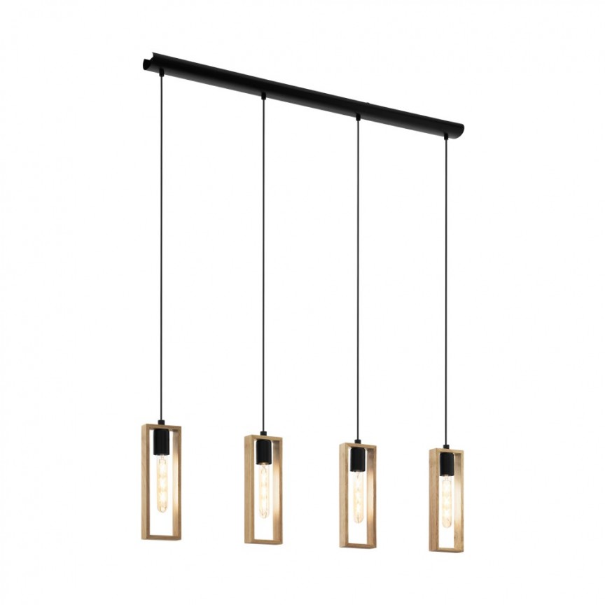 Lustra vintage suspendata design minimalist lemn/metal LITTLETON 4L, Candelabre Vintage, Retro⭐ modele lustre decorative moderne pentru iluminat bucatarie, dormitor si living.✅Design elegant unic!❤️Promotii lampi❗ ➽ www.evalight.ro. Oferte la corpuri de iluminat suspendate de tip suspensii pentru camere interior, decorate in stil antichizat industrial, retro sau vintage, abajur material textil, lemn, metal, sticla, bec tip lumanare Edison sau LED, ieftine si de lux, calitate deosebita la cel mai bun pret. a