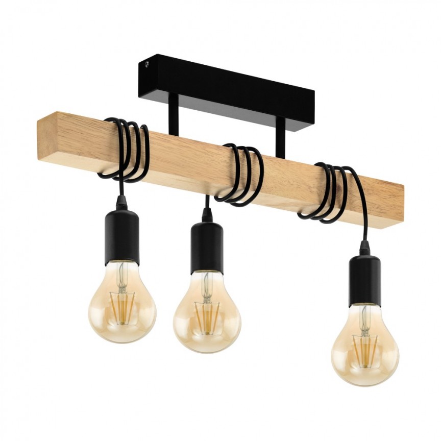 Lustra vintage aplicata design minimalist TOWNSHEND negru 3L, NOU❗ Lustre VINTAGE, RETRO, INDUSTRIA Style⭐cele mai iubite❤️ corpuri de iluminat decorative moderne.✅Design antichizat unic!❤️Promotii lampi❗ ➽ www.evalight.ro. Alege candelabre elegante de lux pentru camere interior (bucatarie, dormitor si living) decorate in stil vintage sau retro, modele de calitate deosebita la cel mai bun pret. a