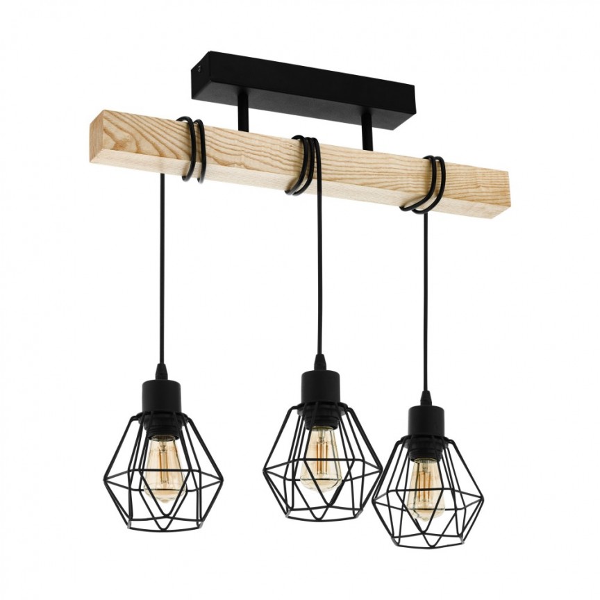 Lustra vintage aplicata design minimalist TOWNSHEND 5 negru 3L, NOU❗ Lustre VINTAGE, RETRO, INDUSTRIA Style⭐cele mai iubite❤️ corpuri de iluminat decorative moderne.✅Design antichizat unic!❤️Promotii lampi❗ ➽ www.evalight.ro. Alege candelabre elegante de lux pentru camere interior (bucatarie, dormitor si living) decorate in stil vintage sau retro, modele de calitate deosebita la cel mai bun pret. a