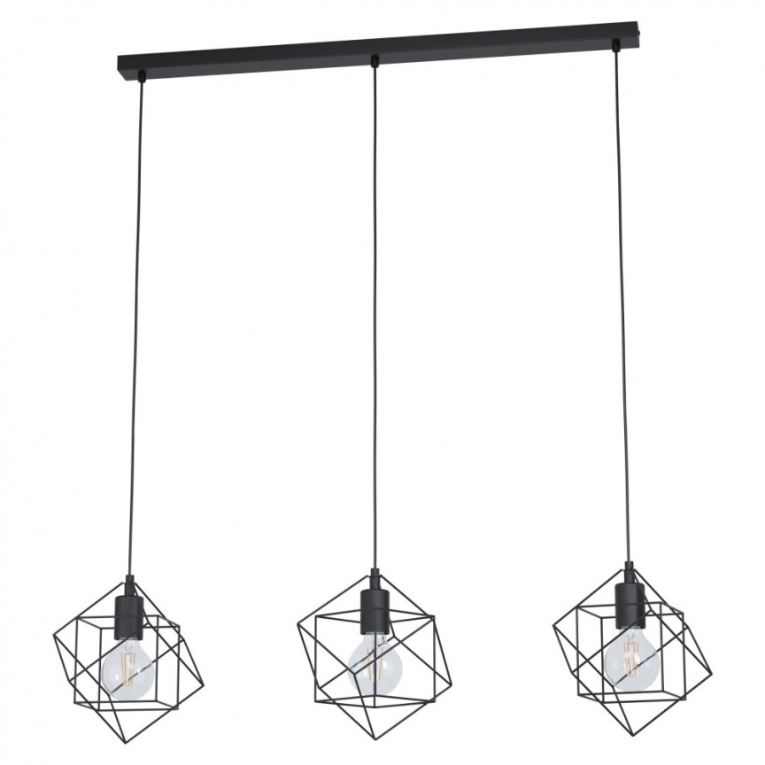 Lustra minimalista design geometric STRAITON 3L, Lustre moderne, LED⭐ modele elegante ieftine si de lux pentru living dormitor, bucatarie si sufragerie.✅DeSiGn decorativ unic!❤️Promotii lampi❗ Magazin online➽ www.evalight.ro. Oferte NOI la corpuri de iluminat pt interior suspendate de tip suspensii, aplicate de tavan sau perete, stil modern retro sau vintage, lustre cu cristale, abajur material textil, lemn, metal, sticla, becuri Edison sau LED, calitate deosebita la cel mai bun pret. a