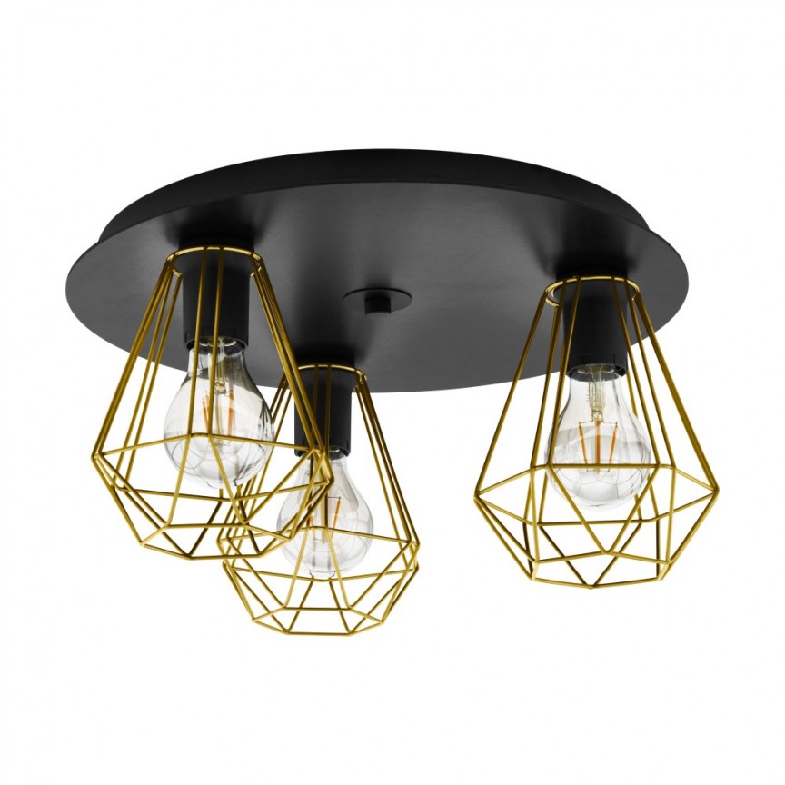 Plafoniera vintage stil minimalist TARBES 2 3L, Plafoniere cu spoturi, LED⭐ modele moderne corpuri de iluminat tip spoturi aplicate pe tavan sau perete.✅Design decorativ 2022!❤️Promotii lampi❗ ➽ www.evalight.ro. Alege lustre de iluminat interior tip plafoniere si aplice cu 3 spoturi pe bara cu lumina LED si directie reglabila pentru living, dormitor, bucatarie, baie, hol, camera copii, calitate de lux la cel mai bun pret. a