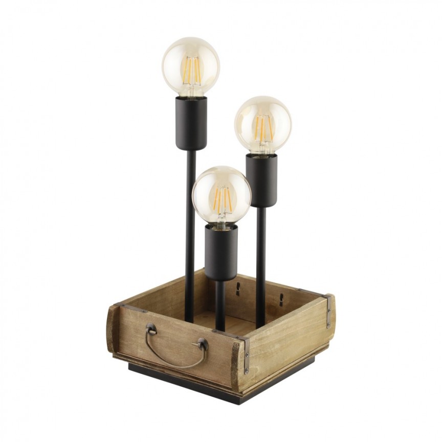 Lampa de masa vintage design decorativ WOOTTON, Candelabre si Lustre moderne elegante⭐ modele clasice de lux pentru living, bucatarie si dormitor.✅ DeSiGn actual Top 2020!❤️Promotii lampi❗ ➽ www.evalight.ro. Oferte corpuri de iluminat suspendate pt camere de interior (înalte), suspensii (lungi) de tip lustre si candelabre, pendule decorative stil modern, clasic, rustic, baroc, scandinav, retro sau vintage, aplicate pe perete sau de tavan, cu cristale, abajur din material textil, lemn, metal, sticla, bec Edison sau LED, ieftine de calitate deosebita la cel mai bun pret. a