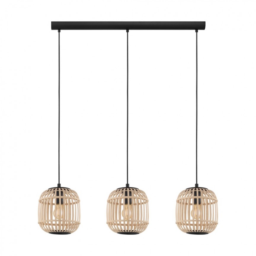 Lustra cu 3 pendule vintage design natural BORDESLEY, NOU❗ Lustre VINTAGE, RETRO, INDUSTRIA Style⭐cele mai iubite❤️ corpuri de iluminat decorative moderne.✅Design antichizat unic!❤️Promotii lampi❗ ➽ www.evalight.ro. Alege candelabre elegante de lux pentru camere interior (bucatarie, dormitor si living) decorate in stil vintage sau retro, modele de calitate deosebita la cel mai bun pret. a