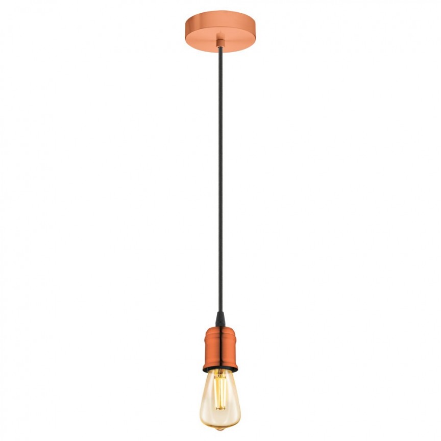 Pendul vintage design minimalist YORTH cupru, NOU❗ Lustre VINTAGE, RETRO, INDUSTRIA Style⭐cele mai iubite❤️ corpuri de iluminat decorative moderne.✅Design antichizat unic!❤️Promotii lampi❗ ➽ www.evalight.ro. Alege candelabre elegante de lux pentru camere interior (bucatarie, dormitor si living) decorate in stil vintage sau retro, modele de calitate deosebita la cel mai bun pret. a