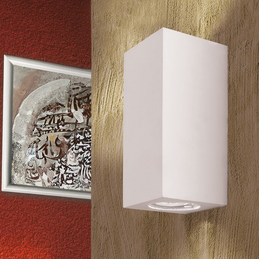 Aplica LED de perete design ambiental Cube 2 alba, Candelabre si Lustre moderne elegante⭐ modele clasice de lux pentru living, bucatarie si dormitor.✅ DeSiGn actual Top 2020!❤️Promotii lampi❗ ➽ www.evalight.ro. Oferte corpuri de iluminat suspendate pt camere de interior (înalte), suspensii (lungi) de tip lustre si candelabre, pendule decorative stil modern, clasic, rustic, baroc, scandinav, retro sau vintage, aplicate pe perete sau de tavan, cu cristale, abajur din material textil, lemn, metal, sticla, bec Edison sau LED, ieftine de calitate deosebita la cel mai bun pret. a