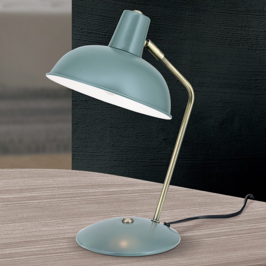 Veioza / Lampa de birou stil elegant Fedra verde, Veioze de birou moderne, LED⭐ modele ieftine si de lux pentru iluminat birou office si copii.✅DeSiGn original de lux!❤️Promotii lampi birou❗ ➽www.evalight.ro. Alege corpuri de iluminat interior tip veioza birou living pt citit cu reader LED, stil elegant clasic, vintage sau rustic, abajur textil, metal, sticla, lemn, calitate deosebita la cel mai bun pret. a