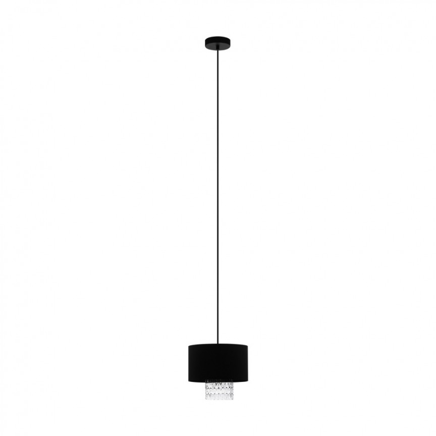 Pendul design modern SAPUARA negru 39977 EL, Candelabre si Lustre moderne elegante⭐ modele clasice de lux pentru living, bucatarie si dormitor.✅ DeSiGn actual Top 2020!❤️Promotii lampi❗ ➽ www.evalight.ro. Oferte corpuri de iluminat suspendate pt camere de interior (înalte), suspensii (lungi) de tip lustre si candelabre, pendule decorative stil modern, clasic, rustic, baroc, scandinav, retro sau vintage, aplicate pe perete sau de tavan, cu cristale, abajur din material textil, lemn, metal, sticla, bec Edison sau LED, ieftine de calitate deosebita la cel mai bun pret. a