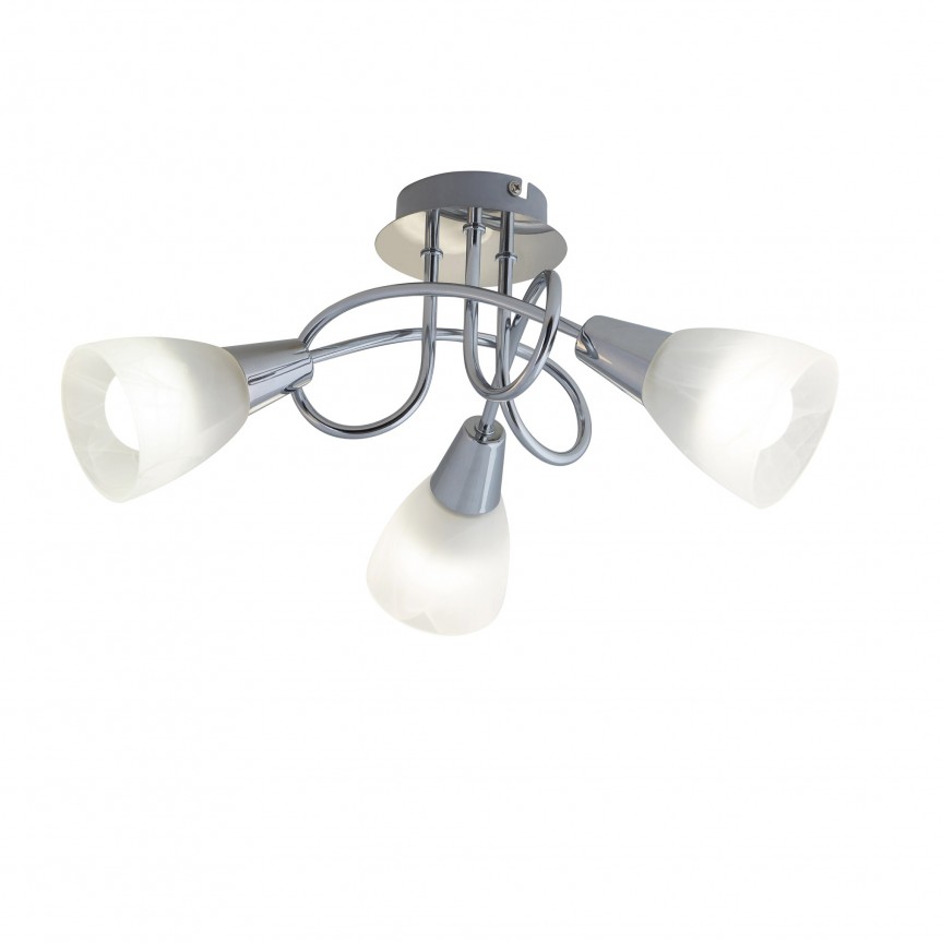 Lustra / Plafoniera cu 3 spoturi Jenna crom, Plafoniere cu 3 spoturi, LED⭐ modele moderne corpuri de iluminat tip spoturi aplicate pe tavan sau perete.✅Design decorativ unic!❤️Promotii lampi❗ ➽ www.evalight.ro. Alege oferte lustre de iluminat interior tip plafoniere si aplice cu 3 spoturi pe bara cu lumina LED si directie reglabila pentru living, dormitor, bucatarie, baie, hol, camera copii, calitate de lux la cel mai bun pret. a