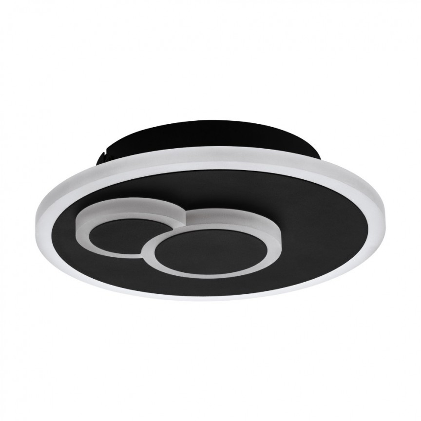Plafoniera LED, design modern CADEGAL negru, alb 30659 EL, Cele mai noi produse 2022 a