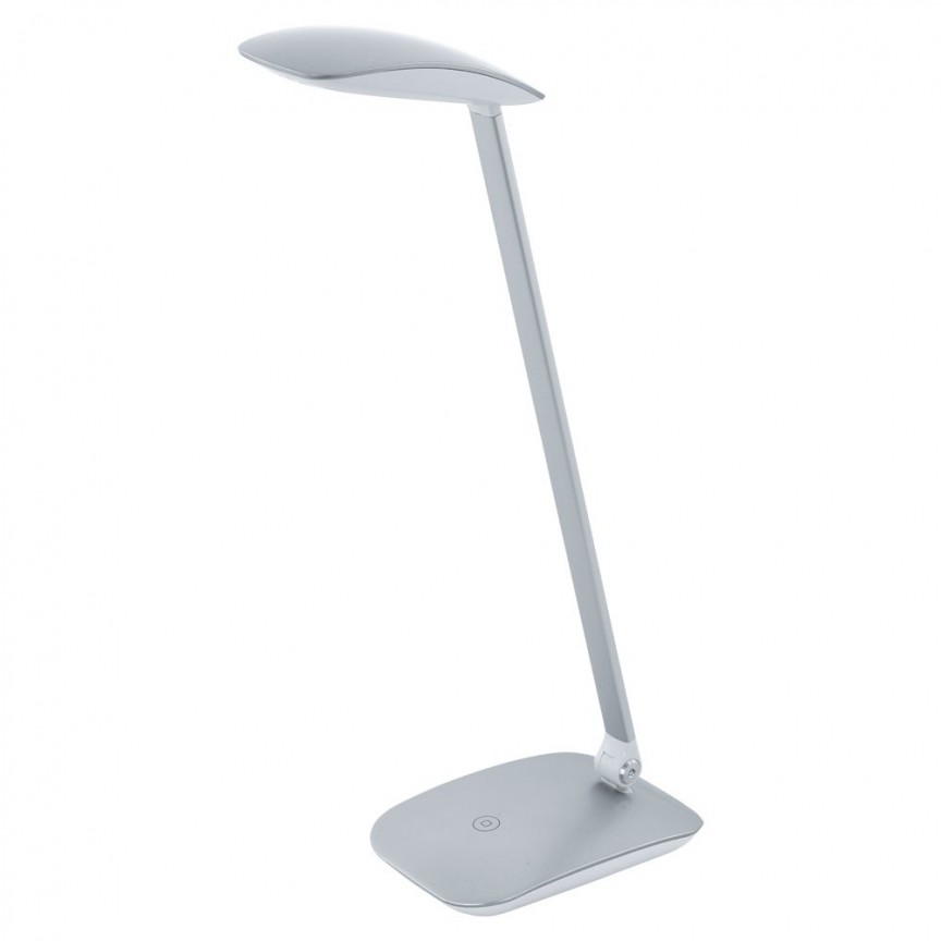 Veioza LED, lampa de birou dimabila design modern CAJERO argintiu 95694 EL, Cele mai noi produse 2022 a