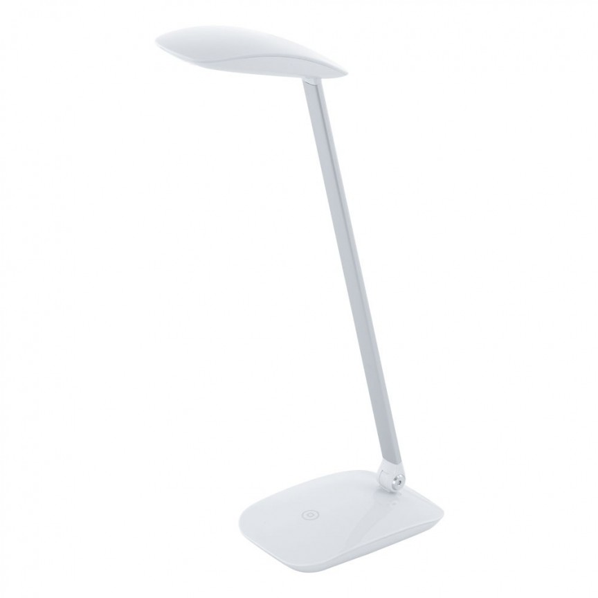 Veioza LED, lampa de masa dimabila design modern CAJERO alb 95695 EL, Cele mai noi produse 2022 a