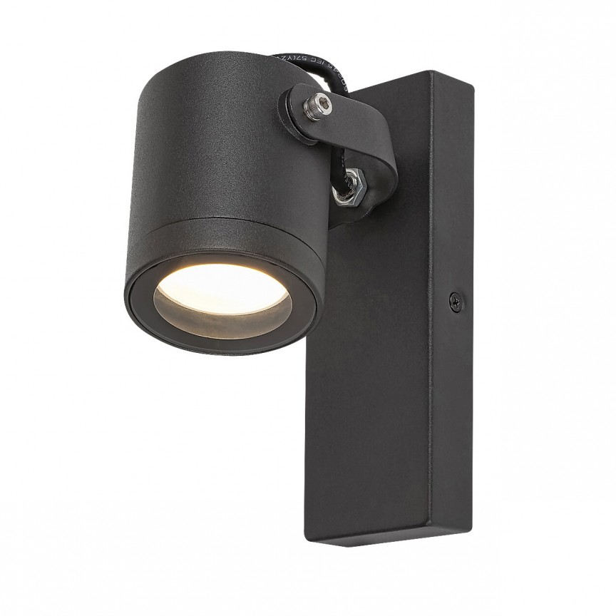 Aplica de exterior moderna tip spot IP44 Elva, Aplice de exterior moderne, LED⭐ lampi de perete pentru iluminat exterior terasa casa si gradina.✅Design decorativ!❤️Promotii❗ ➽www.evalight.ro. Alege corpuri de iluminat exterior rezistente la apa tip spoturi aplicate pt perete sau tavan, metalice, abajur din sticla cu decor ornamental, bec LED si lumina ambientala, ieftine si de lux, calitate deosebita la cel mai bun pret. a