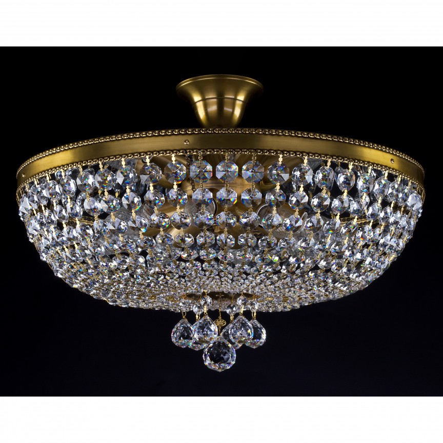 Plafoniera Cristal Bohemia Exclusive diametru 50cm Gerta dia 500 CE, Plafoniere Cristal Bohemia⭐ modele deosebite de lustre tavan din cristal Bohemia autentic din Cehia.✅Design de lux unicat Premium Top❗ ➽ www.evalight.ro.  a