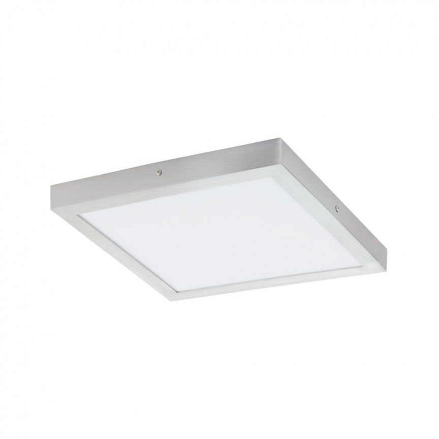 Plafoniera LED design modern FUEVA 1 argintiu, 3000K 40x40cm 97265 EL, Corpuri de iluminat interior, moderne⭐ modele lustre interior pentru living, dormitor, bucatarie, baie.✅DeSiGn decorativ de lux!❤️Promotii lampi❗ ➽www.evalight.ro. Alege Corpuri de iluminat interior elegante in stil modern, suspendate sau aplicate de tavan si perete, ieftine de calitate deosebita la cel mai bun pret.
 a