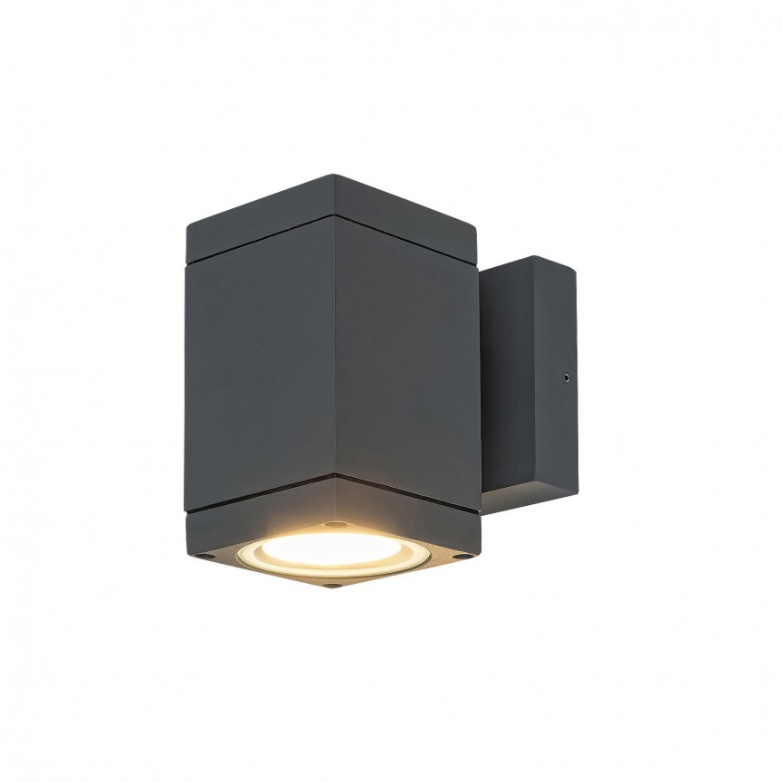 Aplica de exterior stil modern ambiental IP54 Buffalo I, Aplice de exterior moderne, LED⭐ lampi de perete pentru iluminat exterior terasa casa si gradina.✅Design decorativ!❤️Promotii❗ ➽www.evalight.ro. Alege corpuri de iluminat exterior rezistente la apa tip spoturi aplicate pt perete sau tavan, metalice, abajur din sticla cu decor ornamental, bec LED si lumina ambientala, ieftine si de lux, calitate deosebita la cel mai bun pret. a