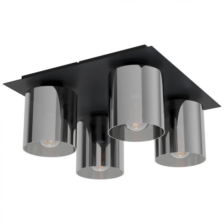 Plafoniera design modern GOROSIBA 1 99632 EL, Candelabre si Lustre moderne elegante⭐ modele clasice de lux pentru living, bucatarie si dormitor.✅ DeSiGn actual Top 2020!❤️Promotii lampi❗ ➽ www.evalight.ro. Oferte corpuri de iluminat suspendate pt camere de interior (înalte), suspensii (lungi) de tip lustre si candelabre, pendule decorative stil modern, clasic, rustic, baroc, scandinav, retro sau vintage, aplicate pe perete sau de tavan, cu cristale, abajur din material textil, lemn, metal, sticla, bec Edison sau LED, ieftine de calitate deosebita la cel mai bun pret. a