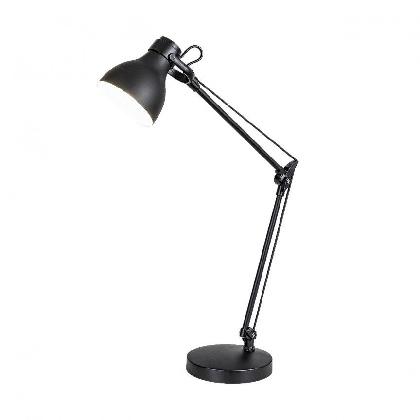 Veioza / Lampa de birou din metal Carter negru, Veioze / Lampi de Birou, LED⭐ modele vintage moderne sau clasice pentru iluminat birou copii si office.✅DeSiGn original de lux!❤️Promotii lampi birou❗ ➽www.evalight.ro. Alege corpuri de iluminat birou living pt citit cu reader LED, cu brat flexibil (articulat), cu clips (clema), calitate deosebita la cel mai bun pret. a