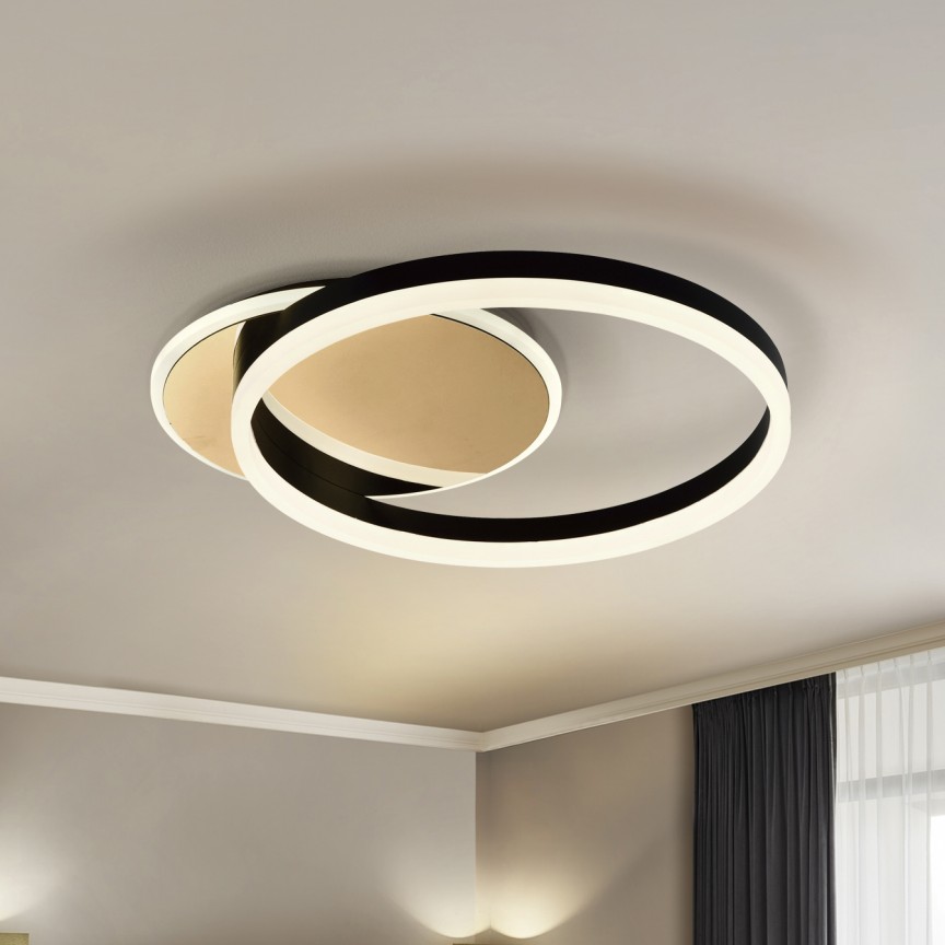 Lustra LED aplicata design modern circular Oriel, Plafoniere LED⭐ modele moderne pentru iluminat living, dormitor, bucatarie.✅DeSiGn decorativ!❤️Promotii lampi LED❗ ➽www.evalight.ro. Alege lustre LED de interior de tip plafoniera aplicate de tavan sau de perete, ieftine si de lux, calitate deosebita la cel mai bun pret. a