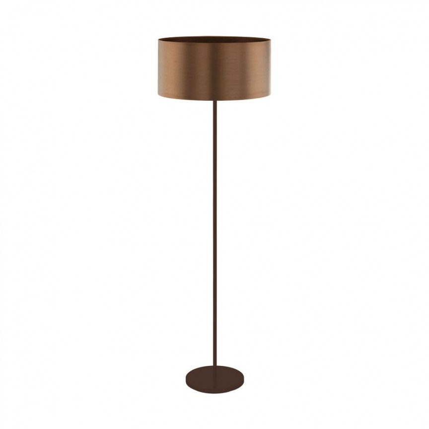 Lampadar, lampa de podea design modern SAGANTO 1 maro 39358 EL, Lampadare moderne de podea⭐ modele elegante pentru iluminat camera living dormitor.✅DeSiGn decorativ de lux unic!❤️Promotii lampi❗ ➽www.evalight.ro. Alege corpuri de iluminat de podea pt interior cu reader LED, ieftine de calitate deosebita la cel mai bun pret. a