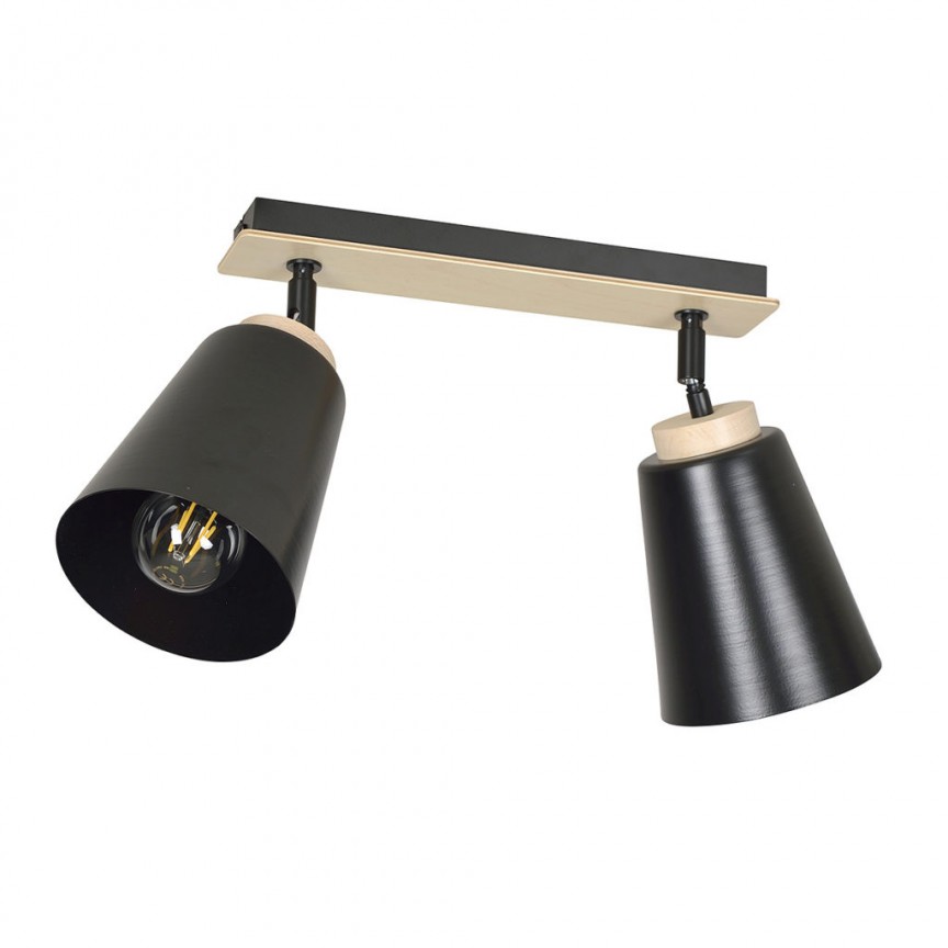 Plafoniera moderna stil scandinav ATLAS 2 negru, Corpuri de iluminat interior, moderne⭐ modele lustre interior pentru living, dormitor, bucatarie, baie.✅DeSiGn decorativ de lux!❤️Promotii lampi❗ ➽www.evalight.ro. Alege Corpuri de iluminat interior elegante in stil modern, suspendate sau aplicate de tavan si perete, ieftine de calitate deosebita la cel mai bun pret.
 a