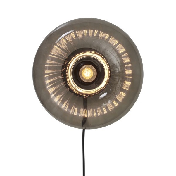 Aplica de perete din sticla Brussels negru/ antracit, Candelabre si Lustre moderne elegante⭐ modele clasice de lux pentru living, bucatarie si dormitor.✅ DeSiGn actual Top 2020!❤️Promotii lampi❗ ➽ www.evalight.ro. Oferte corpuri de iluminat suspendate pt camere de interior (înalte), suspensii (lungi) de tip lustre si candelabre, pendule decorative stil modern, clasic, rustic, baroc, scandinav, retro sau vintage, aplicate pe perete sau de tavan, cu cristale, abajur din material textil, lemn, metal, sticla, bec Edison sau LED, ieftine de calitate deosebita la cel mai bun pret. a