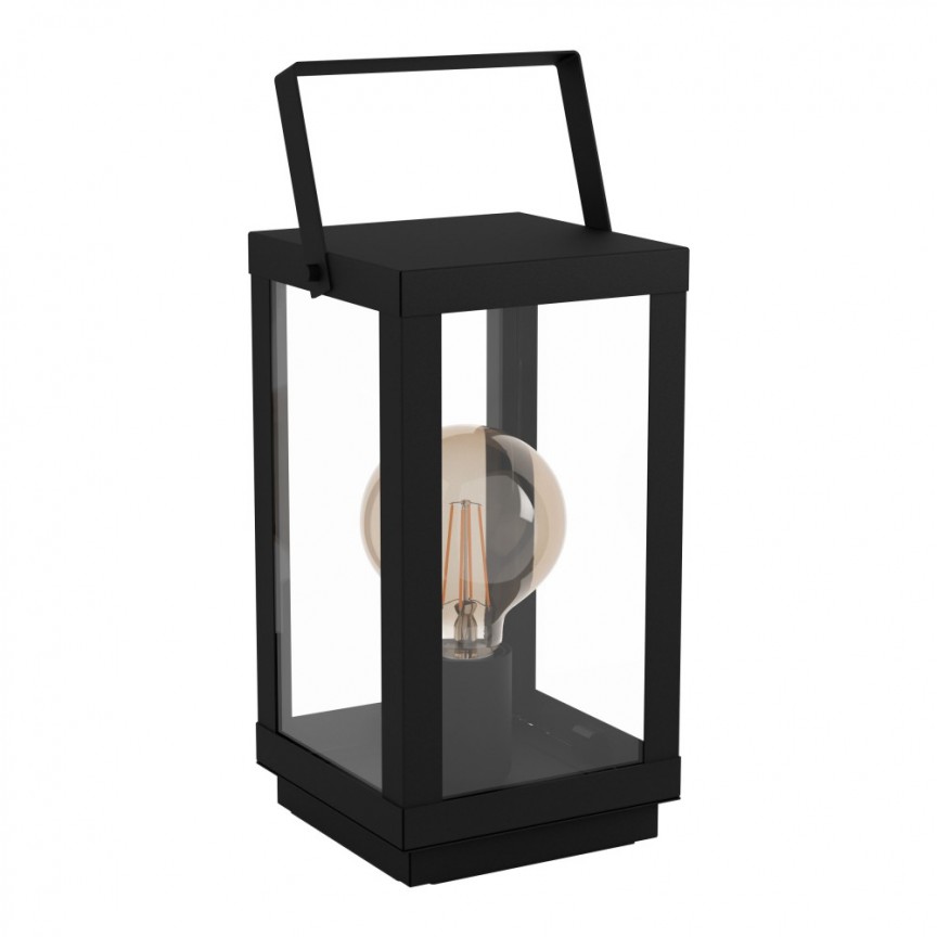 Veioza, lampa de masa design vintage BRADFORD negru 43623 EL, Corpuri de iluminat interior, moderne⭐ modele lustre interior pentru living, dormitor, bucatarie, baie.✅DeSiGn decorativ de lux!❤️Promotii lampi❗ ➽www.evalight.ro. Alege Corpuri de iluminat interior elegante in stil modern, suspendate sau aplicate de tavan si perete, ieftine de calitate deosebita la cel mai bun pret.
 a