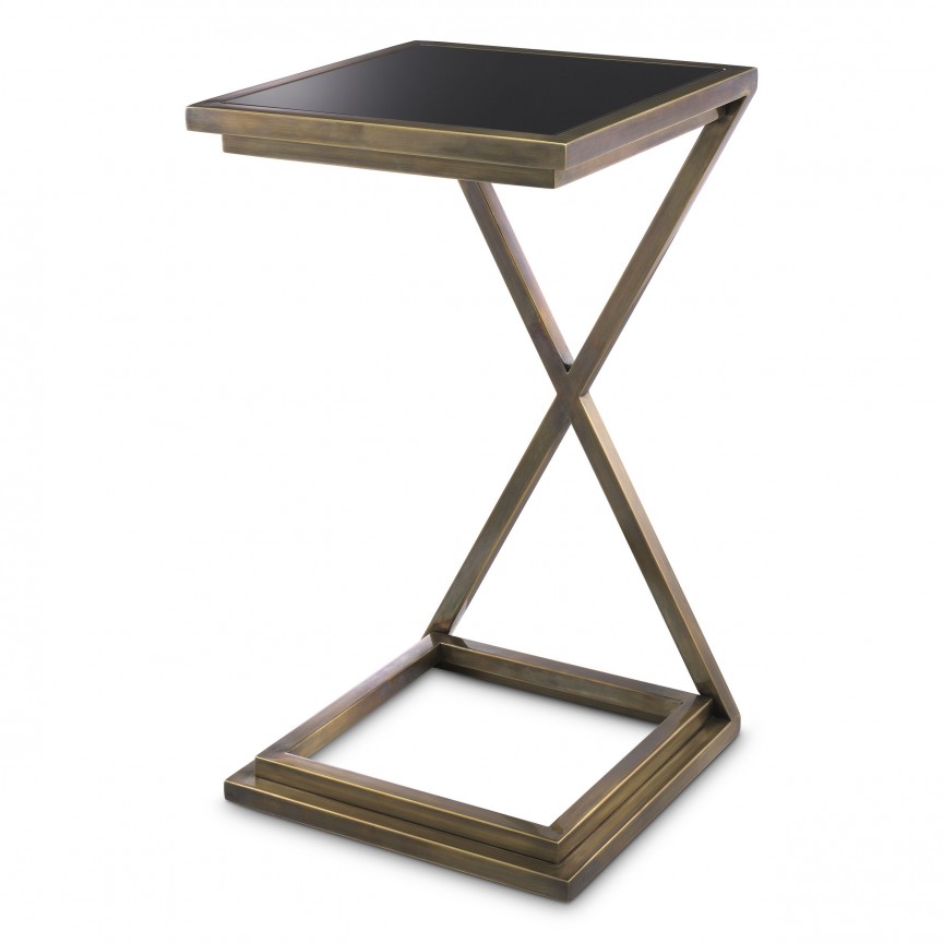 Masuta de cafea design LUX Cross, alama vintage 33x33cm, Masute de cafea, moderne⭐ modele elegante de lux din lemn, sticla pentru living.✅DeSiGn decorativ unic❗  ➽www.evalight.ro. Alege mese de cafea metal cu blat de sticla, marmura, rotunde si ovale, stil scandinav, clasic, vintage, retro, industrial, minimalist, ieftine si de calitate la cel mai bun pret.

 a