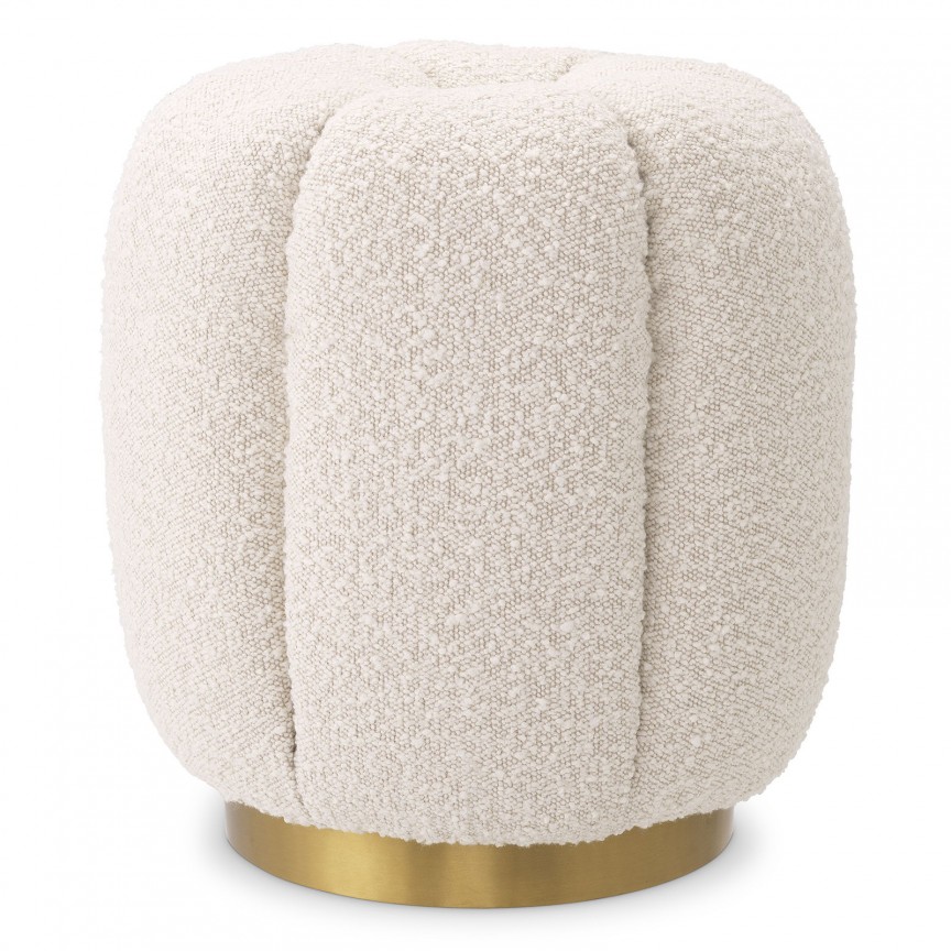 Taburete elegant design LUX Orchanic, Bouclé cream, Tabureti / Banchete moderne⭐ modele elegante tapitate cu spatiu de depozitare sau pat, ideale pentru hol, dormitor, bucatarie, living. ➽ www.evalight.ro. Alege scaune tip taburet, bancuta, bancheta tapitata cu spatar si lada de depozitare pt amenajare casa, tapiterii colorate, din piele naturala (ecologica), stofa, material textil, catifea, cu picioare metalice sau din lemn, clasice, vintage (retro si industriale), ieftine si de calitate deosebita la cel mai bun pret.

 a