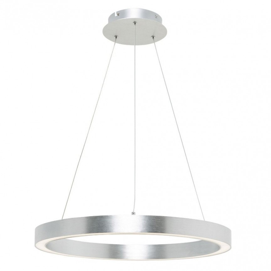 Lustra LED design modern circular CARLO argintiu, diametru 50cm, Candelabre si Lustre moderne elegante⭐ modele clasice de lux pentru living, bucatarie si dormitor.✅ DeSiGn actual Top 2020!❤️Promotii lampi❗ ➽ www.evalight.ro. Oferte corpuri de iluminat suspendate pt camere de interior (înalte), suspensii (lungi) de tip lustre si candelabre, pendule decorative stil modern, clasic, rustic, baroc, scandinav, retro sau vintage, aplicate pe perete sau de tavan, cu cristale, abajur din material textil, lemn, metal, sticla, bec Edison sau LED, ieftine de calitate deosebita la cel mai bun pret. a