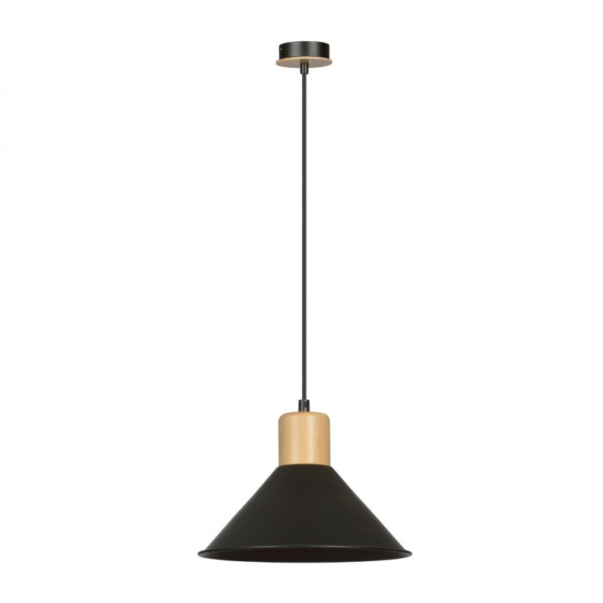 Pendul modern design scandinav ROWEN negru/lemn, Lustre moderne, LED⭐ modele elegante ieftine si de lux pentru living dormitor, bucatarie si sufragerie.✅DeSiGn decorativ unic!❤️Promotii lampi❗ Magazin online➽ www.evalight.ro. Oferte NOI la corpuri de iluminat pt interior suspendate de tip suspensii, aplicate de tavan sau perete, stil modern retro sau vintage, lustre cu cristale, abajur material textil, lemn, metal, sticla, becuri Edison sau LED, calitate deosebita la cel mai bun pret. a