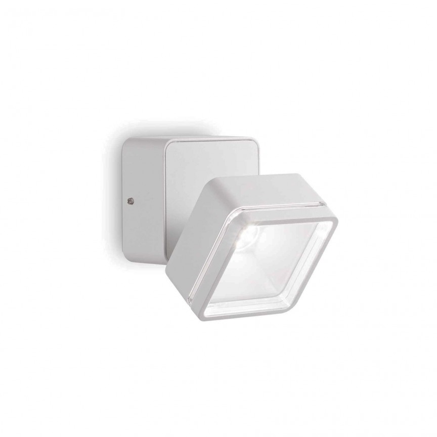 Aplica de perete exterior, IP54 OMEGA AP SQUARE BIANCO 4000K, Plafoniere exterior, LED⭐ lampi de iluminat exterior rustice, clasice, moderne pentru terasa casa.✅Design decorativ!❤️Promotii ➽ www.evalight.ro❗ Alege corpuri de iluminat exterior rezistente la apa, tip aplice si spoturi aplicate pt tavan sau perete, solare cu senzori de miscare, metalice, abajur din sticla cu decor ornamental, ieftine si de lux, calitate deosebita la cel mai bun pret. a