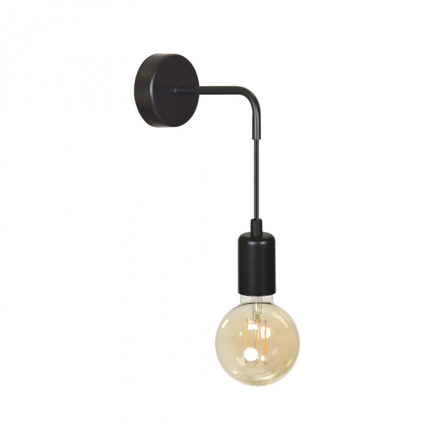 Aplica de perete stil minimalist MULTIPO negru, Aplice de perete minimaliste, LED⭐ modele moderne potrivite pentru dormitor, living, baie, hol, bucatarie.✅DeSiGn decorativ unic!❤️Promotii lampi❗ ➽www.evalight.ro. Alege corpuri de iluminat interior tip lustra in stil minimalist, (plafoniera) spoturi aplicate pe perete sau tavan (plafon) pt camere casa, cu lumina ambientala, din (sticla,lemn,inox, crom), cu intrerupator, ieftine si simple, calitate deosebita la cel mai bun pret. a