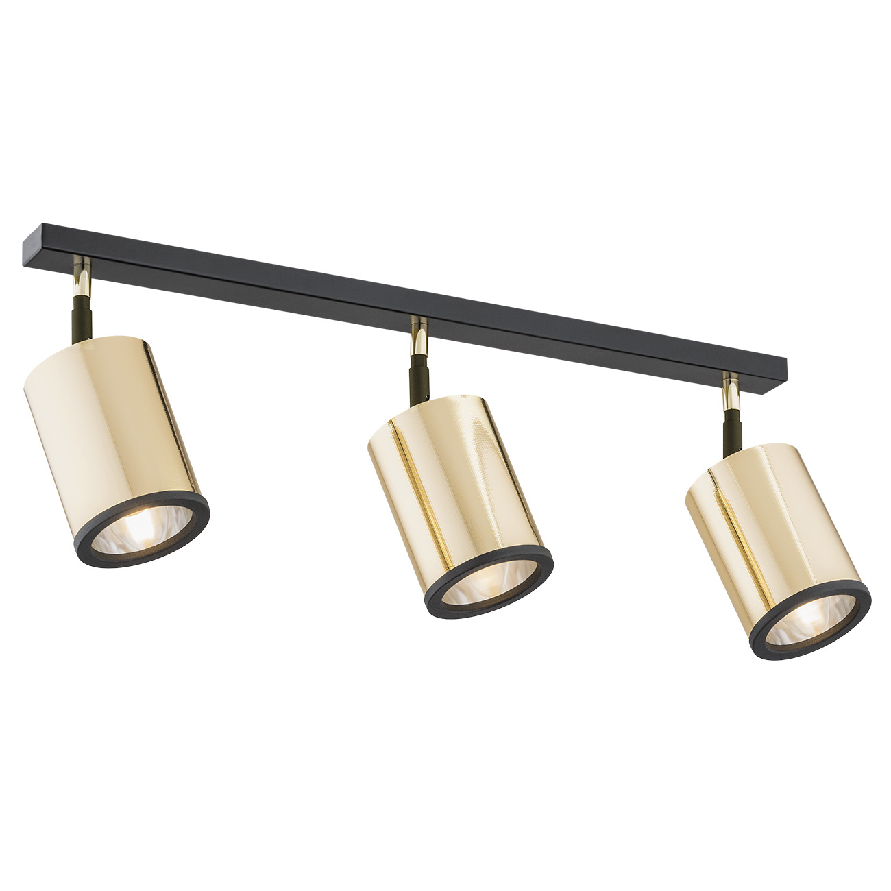 Plafoniera moderna cu 3 spoturi reglabile HERMAN negru/auriu, Plafoniere LED de baie, bucatarie, dormitor si living⭐ modele moderne pentru interioare elegante de lux.✅DeSiGn decorativ unic!❤️Promotii lampi❗ ➽www.evalight.ro. Alege oferte NOI corpuri de iluminat de tip plafoniere si lustre aplicate, aplice tavan si de perete, ieftine de calitate deosebita la cel mai bun pret. a