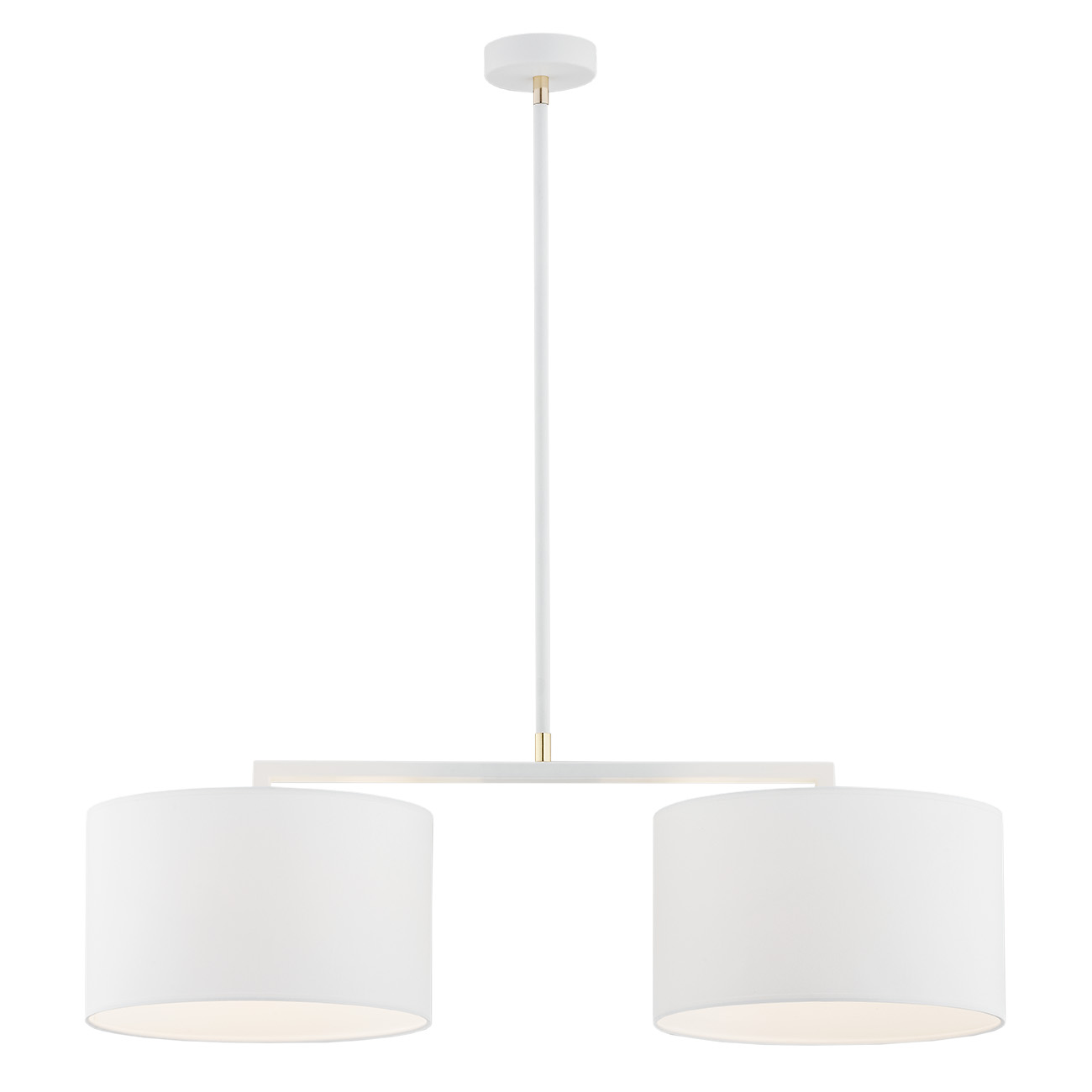 Lustra suspendata moderna KARIN 2L alba, Candelabre si Lustre moderne elegante⭐ modele clasice de lux pentru living, bucatarie si dormitor.✅ DeSiGn actual Top 2020!❤️Promotii lampi❗ ➽ www.evalight.ro. Oferte corpuri de iluminat suspendate pt camere de interior (înalte), suspensii (lungi) de tip lustre si candelabre, pendule decorative stil modern, clasic, rustic, baroc, scandinav, retro sau vintage, aplicate pe perete sau de tavan, cu cristale, abajur din material textil, lemn, metal, sticla, bec Edison sau LED, ieftine de calitate deosebita la cel mai bun pret. a