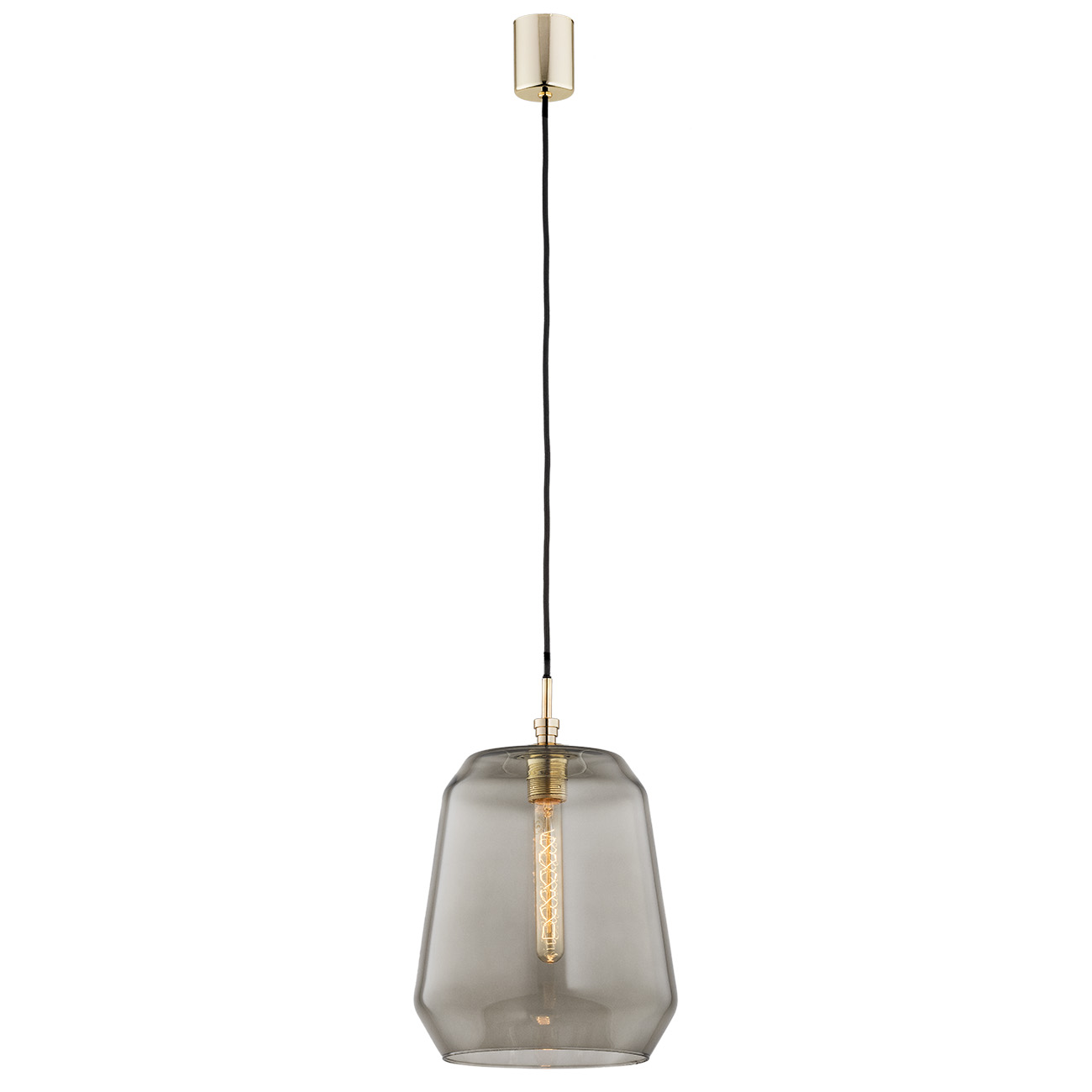 Lustra / Pendul modern design scandinav IRUN Ø25cm fumuriu, Candelabre si Lustre moderne elegante⭐ modele clasice de lux pentru living, bucatarie si dormitor.✅ DeSiGn actual Top 2020!❤️Promotii lampi❗ ➽ www.evalight.ro. Oferte corpuri de iluminat suspendate pt camere de interior (înalte), suspensii (lungi) de tip lustre si candelabre, pendule decorative stil modern, clasic, rustic, baroc, scandinav, retro sau vintage, aplicate pe perete sau de tavan, cu cristale, abajur din material textil, lemn, metal, sticla, bec Edison sau LED, ieftine de calitate deosebita la cel mai bun pret. a