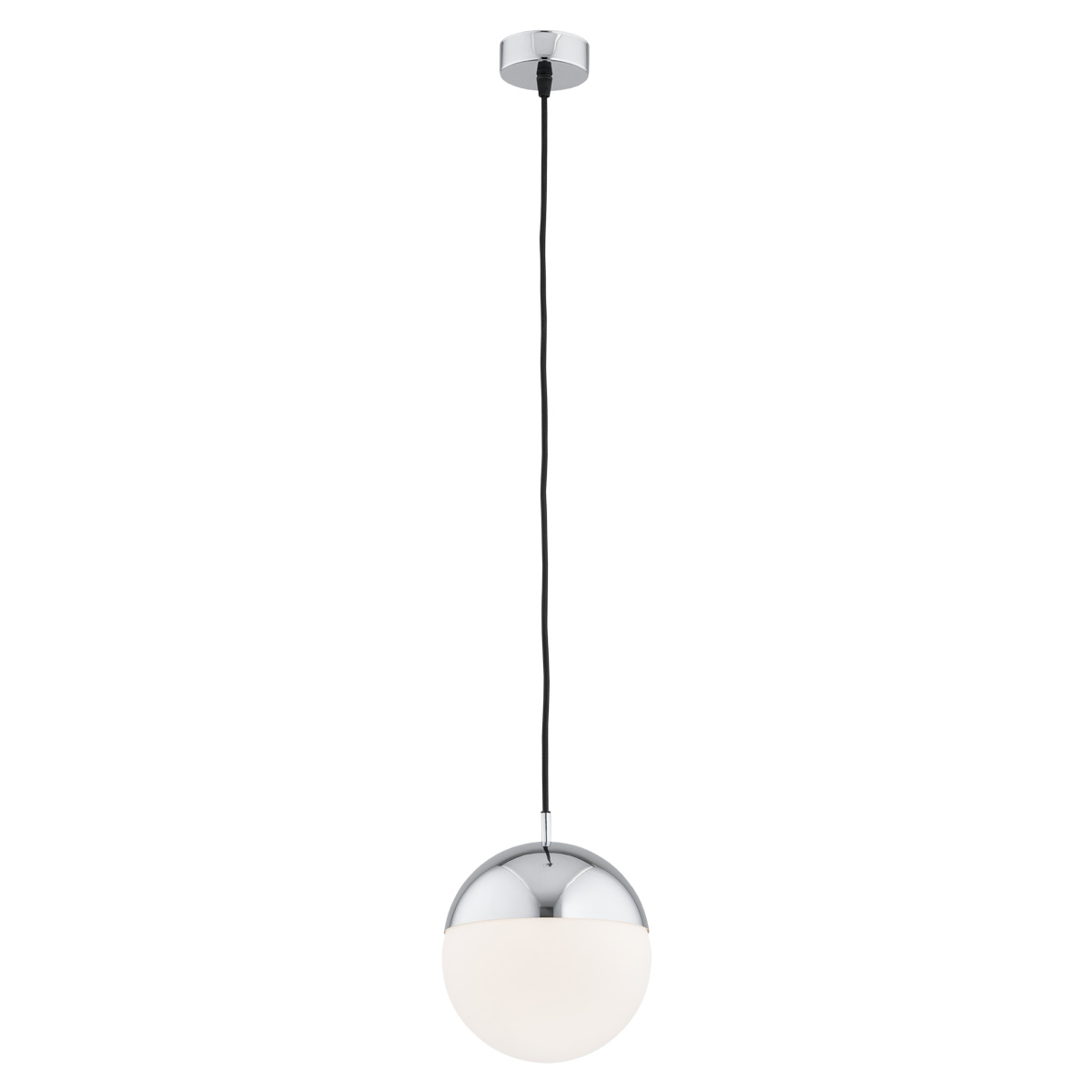 Pendul design modern LIVIA 20cm crom, Corpuri de iluminat interior, moderne⭐ modele lustre interior pentru living, dormitor, bucatarie, baie.✅DeSiGn decorativ de lux!❤️Promotii lampi❗ ➽www.evalight.ro. Alege Corpuri de iluminat interior elegante in stil modern, suspendate sau aplicate de tavan si perete, ieftine de calitate deosebita la cel mai bun pret.
 a