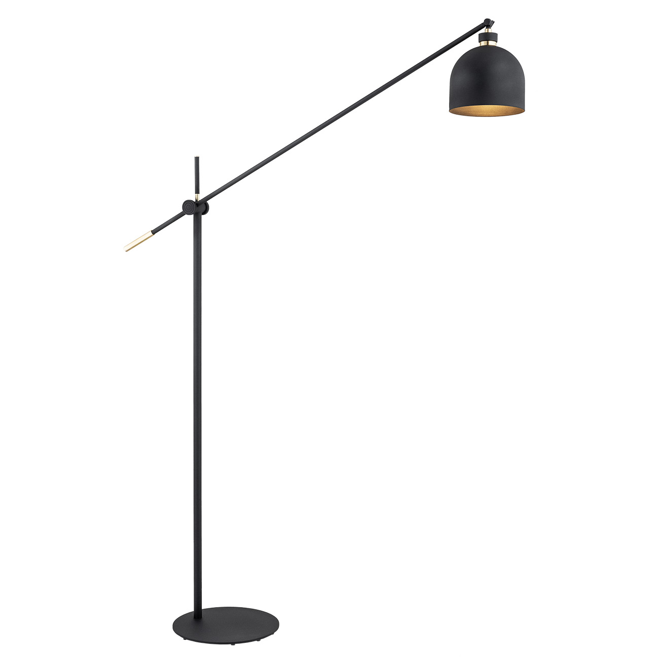 Lampadar / Lampa de podea reglabila design modern DETROIT negru, Lampadare moderne de podea⭐ modele elegante pentru iluminat camera living dormitor.✅DeSiGn decorativ de lux unic!❤️Promotii lampi❗ ➽www.evalight.ro. Alege corpuri de iluminat de podea pt interior cu reader LED, ieftine de calitate deosebita la cel mai bun pret. a