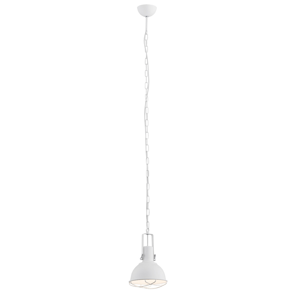 Lustra/Pendul metalic stil industrial CALVADOS alb, Candelabre si Lustre moderne elegante⭐ modele clasice de lux pentru living, bucatarie si dormitor.✅ DeSiGn actual Top 2020!❤️Promotii lampi❗ ➽ www.evalight.ro. Oferte corpuri de iluminat suspendate pt camere de interior (înalte), suspensii (lungi) de tip lustre si candelabre, pendule decorative stil modern, clasic, rustic, baroc, scandinav, retro sau vintage, aplicate pe perete sau de tavan, cu cristale, abajur din material textil, lemn, metal, sticla, bec Edison sau LED, ieftine de calitate deosebita la cel mai bun pret. a