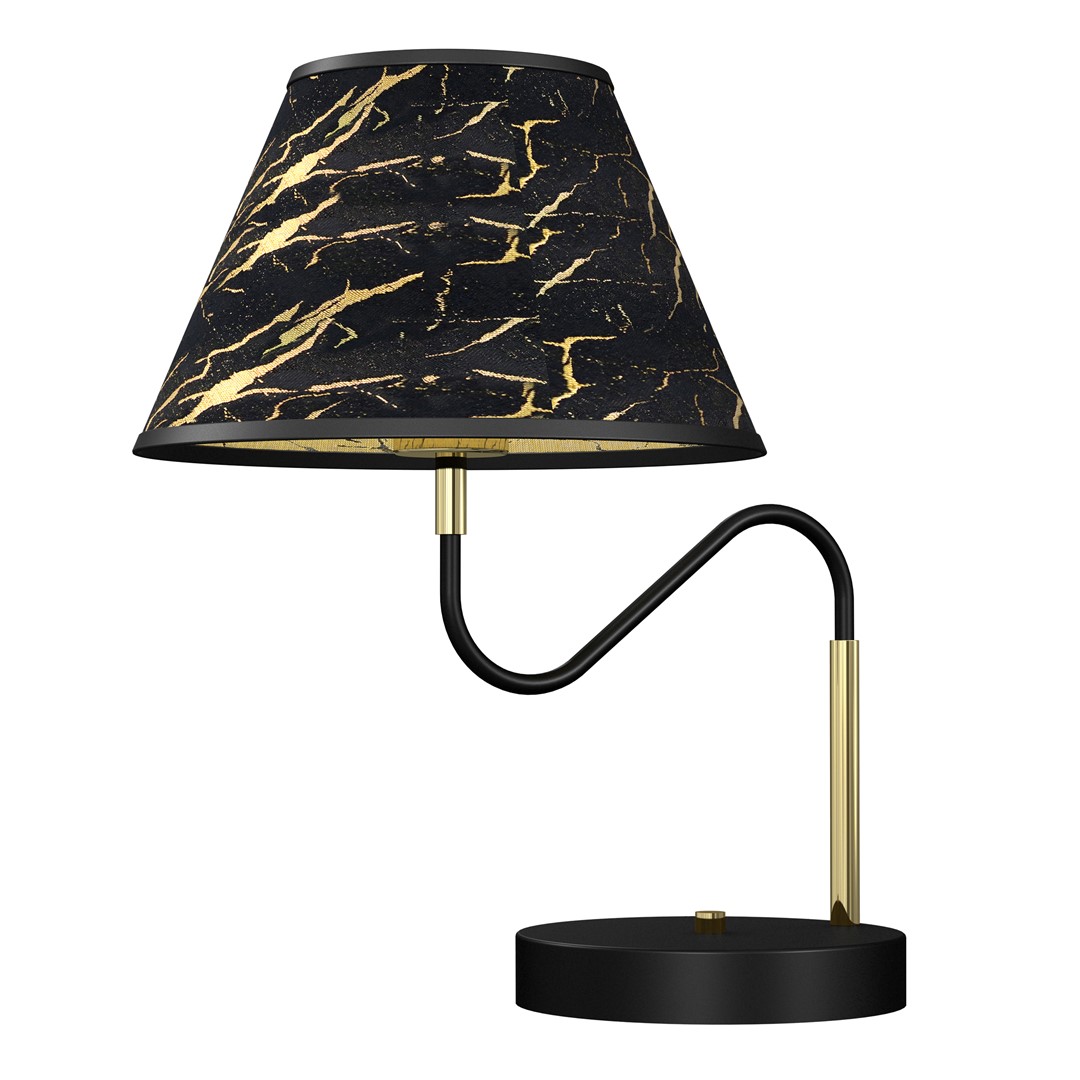 Veioza, lampa de masa design modern HERMES negru, auriu MLG-MLP7283, Candelabre si Lustre moderne elegante⭐ modele clasice de lux pentru living, bucatarie si dormitor.✅ DeSiGn actual Top 2020!❤️Promotii lampi❗ ➽ www.evalight.ro. Oferte corpuri de iluminat suspendate pt camere de interior (înalte), suspensii (lungi) de tip lustre si candelabre, pendule decorative stil modern, clasic, rustic, baroc, scandinav, retro sau vintage, aplicate pe perete sau de tavan, cu cristale, abajur din material textil, lemn, metal, sticla, bec Edison sau LED, ieftine de calitate deosebita la cel mai bun pret. a