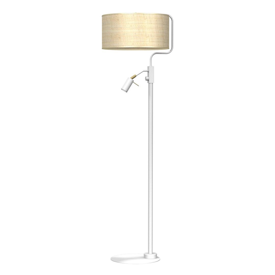 Lampadar cu reader mini GU10 design modern MARSHALL alb MLG-MLP7492, Lampadare moderne de podea⭐ modele elegante pentru iluminat camera living dormitor.✅DeSiGn decorativ de lux unic!❤️Promotii lampi❗ ➽www.evalight.ro. Alege corpuri de iluminat de podea pt interior cu reader LED, ieftine de calitate deosebita la cel mai bun pret. a