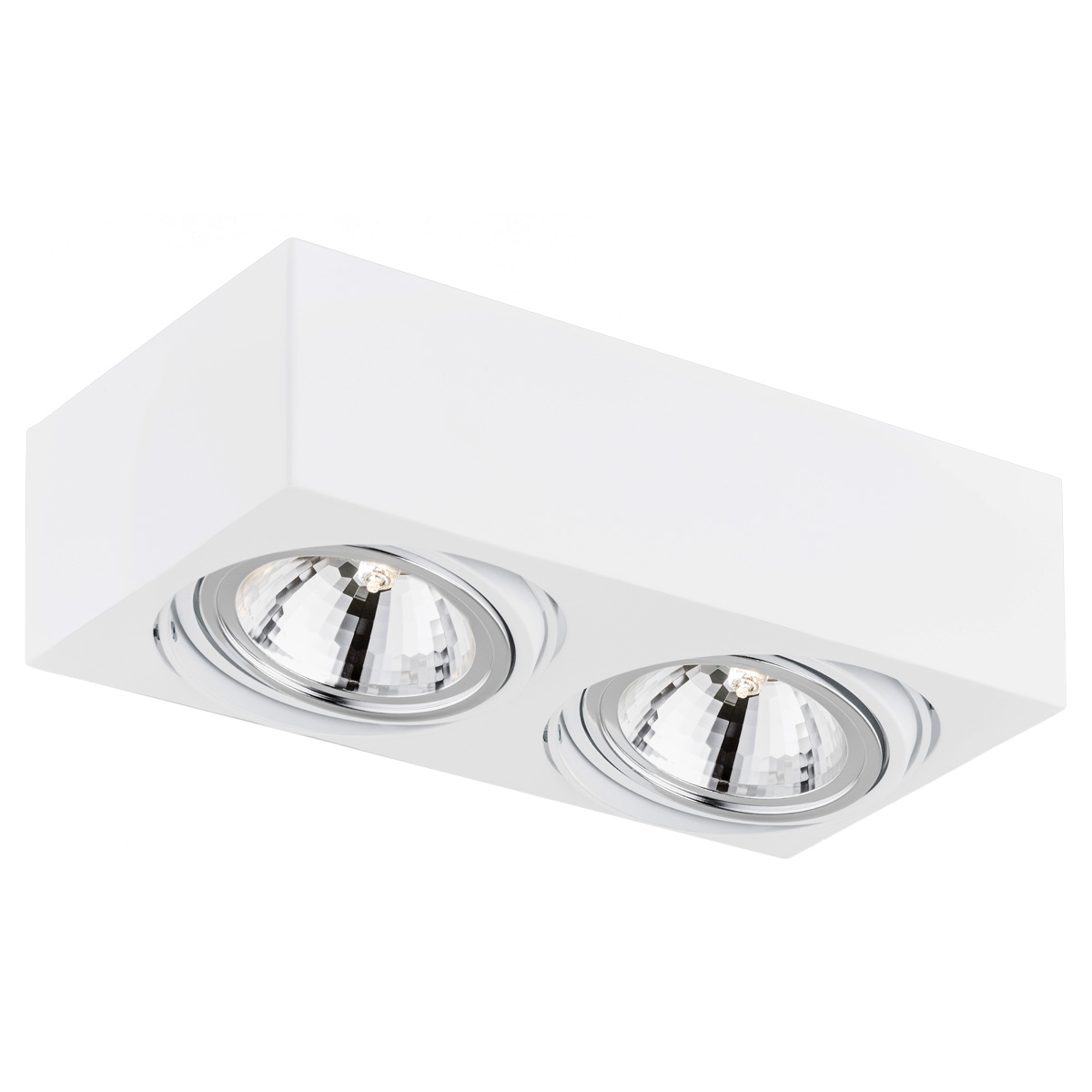 Plafoniera Spot aplicat tavan directionabil RODOS 2 alba, Spoturi aplicate tavan / perete, mobila, LED⭐modele moderne pentru living,dormitor,bucatarie,baie,hol.✅Design decorativ unic!❤️Promotii lampi❗ ➽ www.evalight.ro. Alege corpuri de iluminat interior de tip spot-uri aparente cu LED, (rotunde si patrate), ieftine de calitate la cel mai bun pret. a